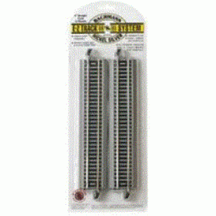 HO Reversing 9" Straight EZ Track Section, Nickel Silver, 4/Card